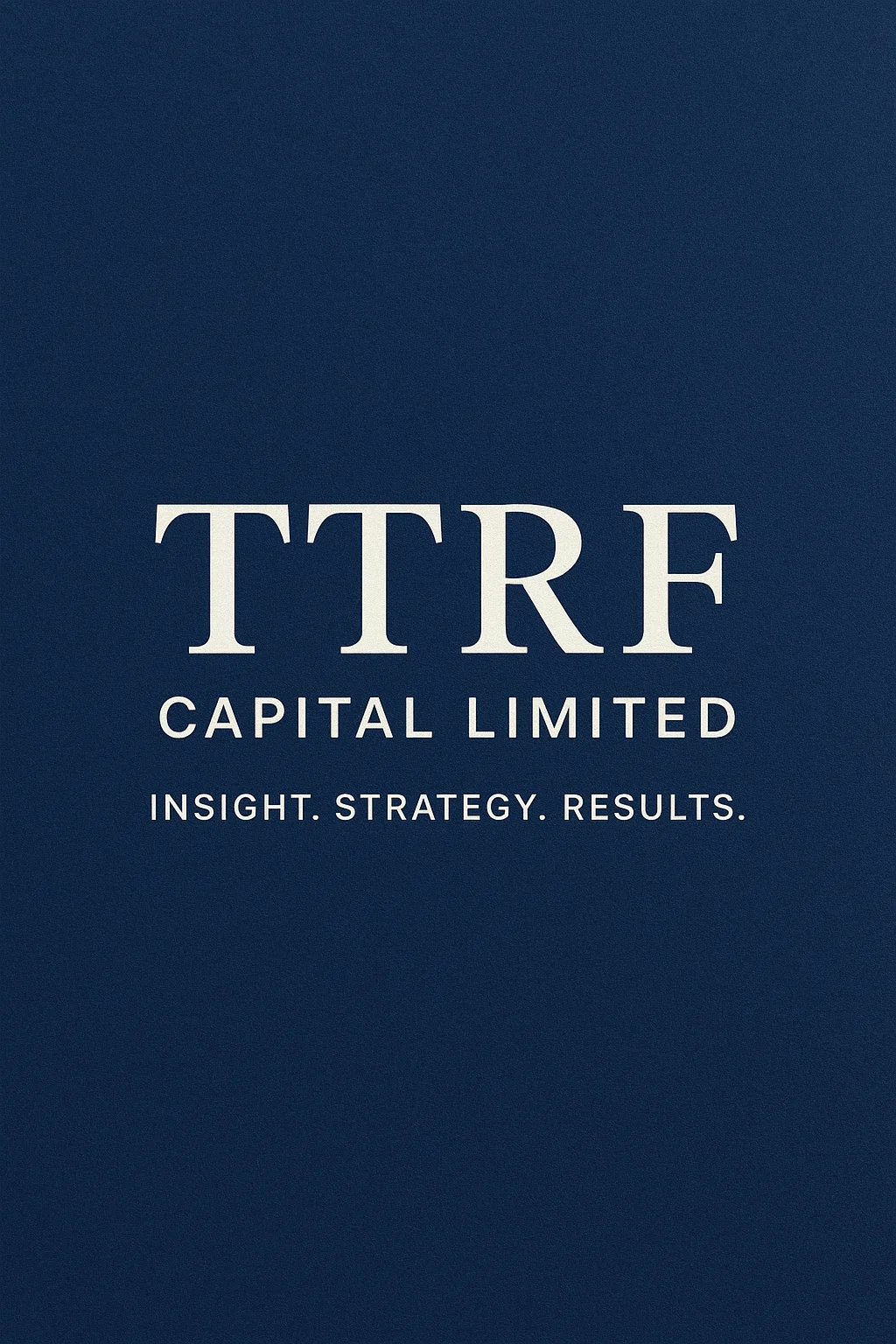 Ttrf About us – TTRF Capital Limited